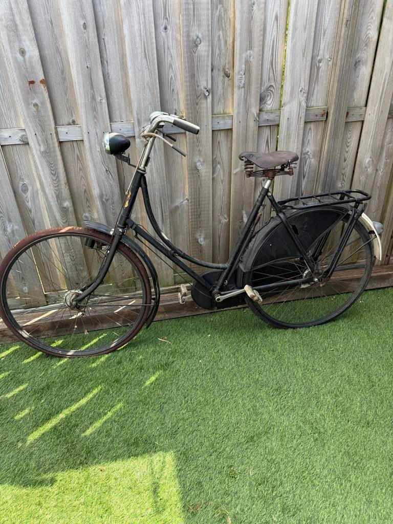 Antieke Fongers Damesfiets uit Groningen - Klassieke Stijl, Ophalen, Zo goed als nieuw