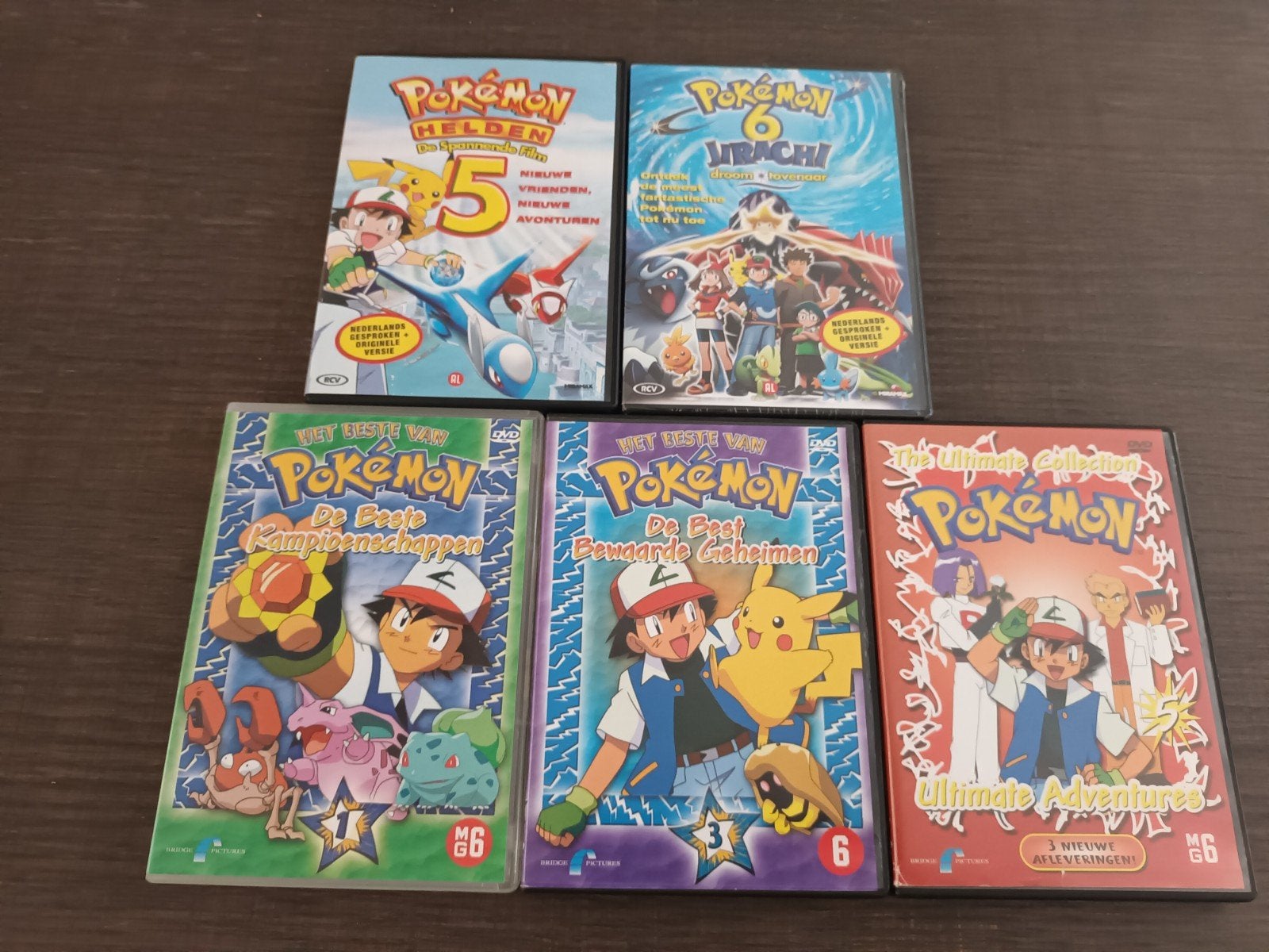 dvd pakket Pokemon, Ophalen of Verzenden, Zo goed als nieuw