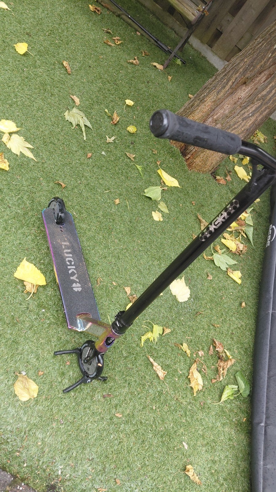 Mooie stunstep, Fietsen en Brommers, Steps, Ophalen of Verzenden, Zo goed als nieuw, Gewone step, Lucky
