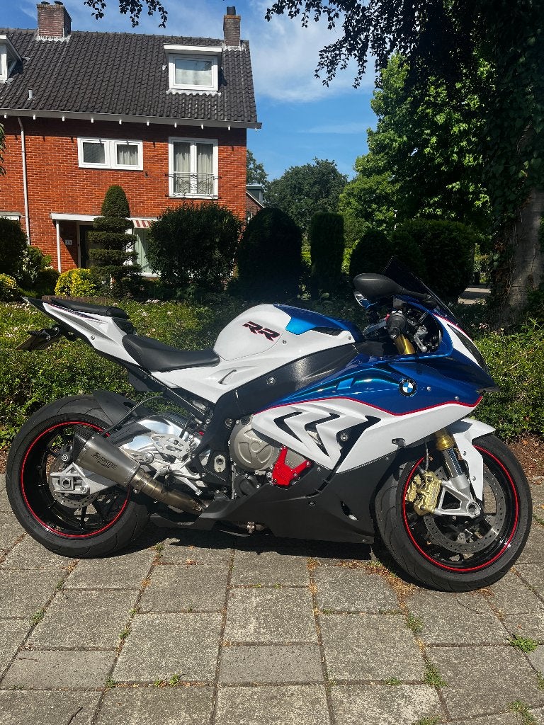 BMW S1000RR (2016) - M Motorsport - Full Option & Akrapovic, Motoren, Motoren | BMW, Occasion, 4 cilinders, Motorrijbewijs A, Handvatverwarming