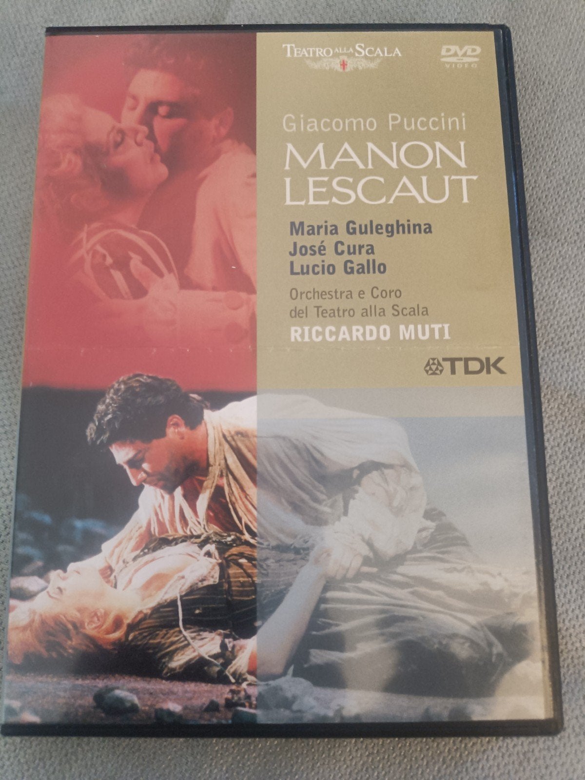 Puccini: Manon Lescaut - Opera DVD (Riccardo Muti), Ophalen of Verzenden