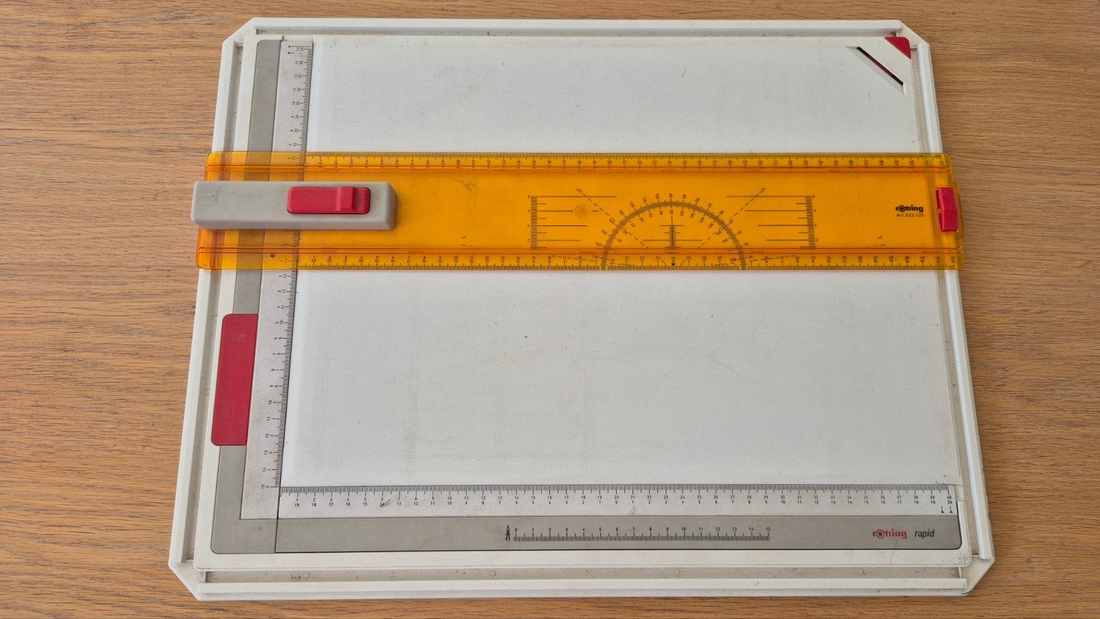 Tekenbord A3 formaat met liniaal - Rotring Rapid, Ophalen, Gebruikt, Overige typen
