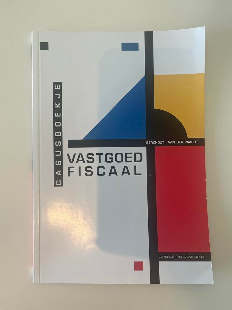 Casusboekje Vastgoed Fiscaal - 7e herziene druk, Boeken, Verzenden, Zo goed als nieuw