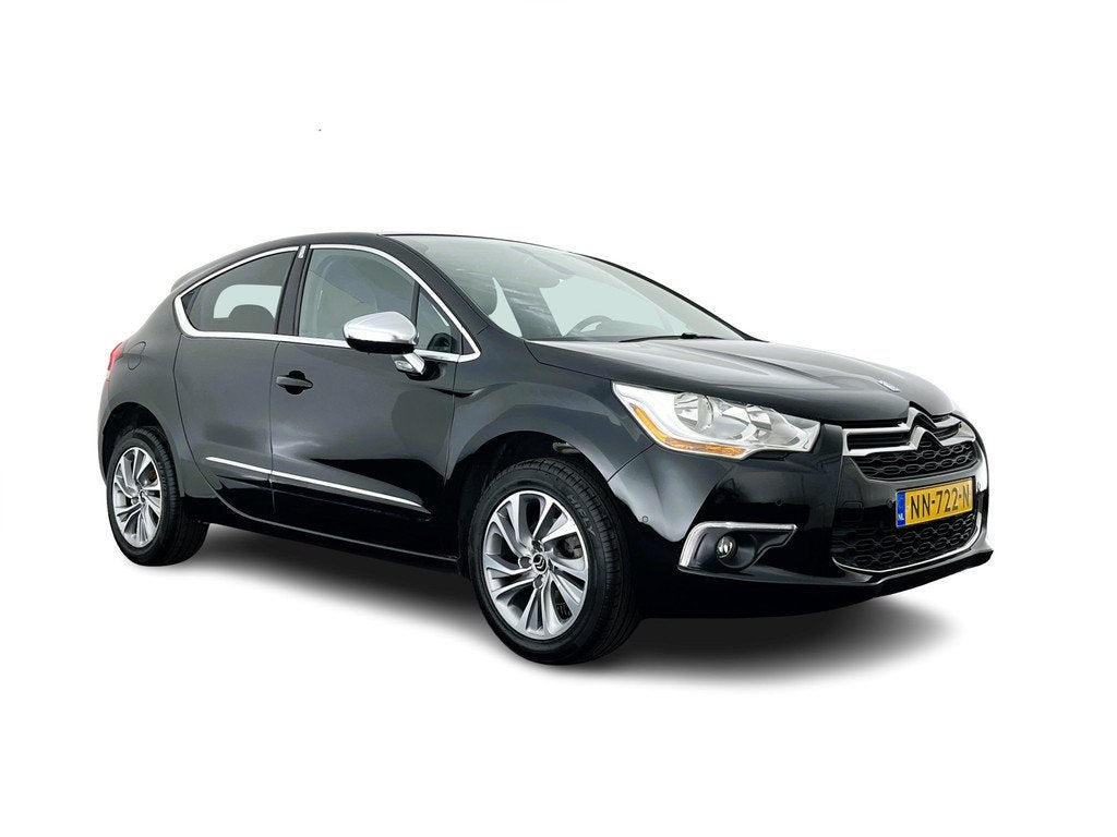 Citroën DS4 1.6 BlueHDi Business *LEATHER-FABRIC | MASSAGE-, Voorwielaandrijving, 4 cilinders, Zwart, Leder