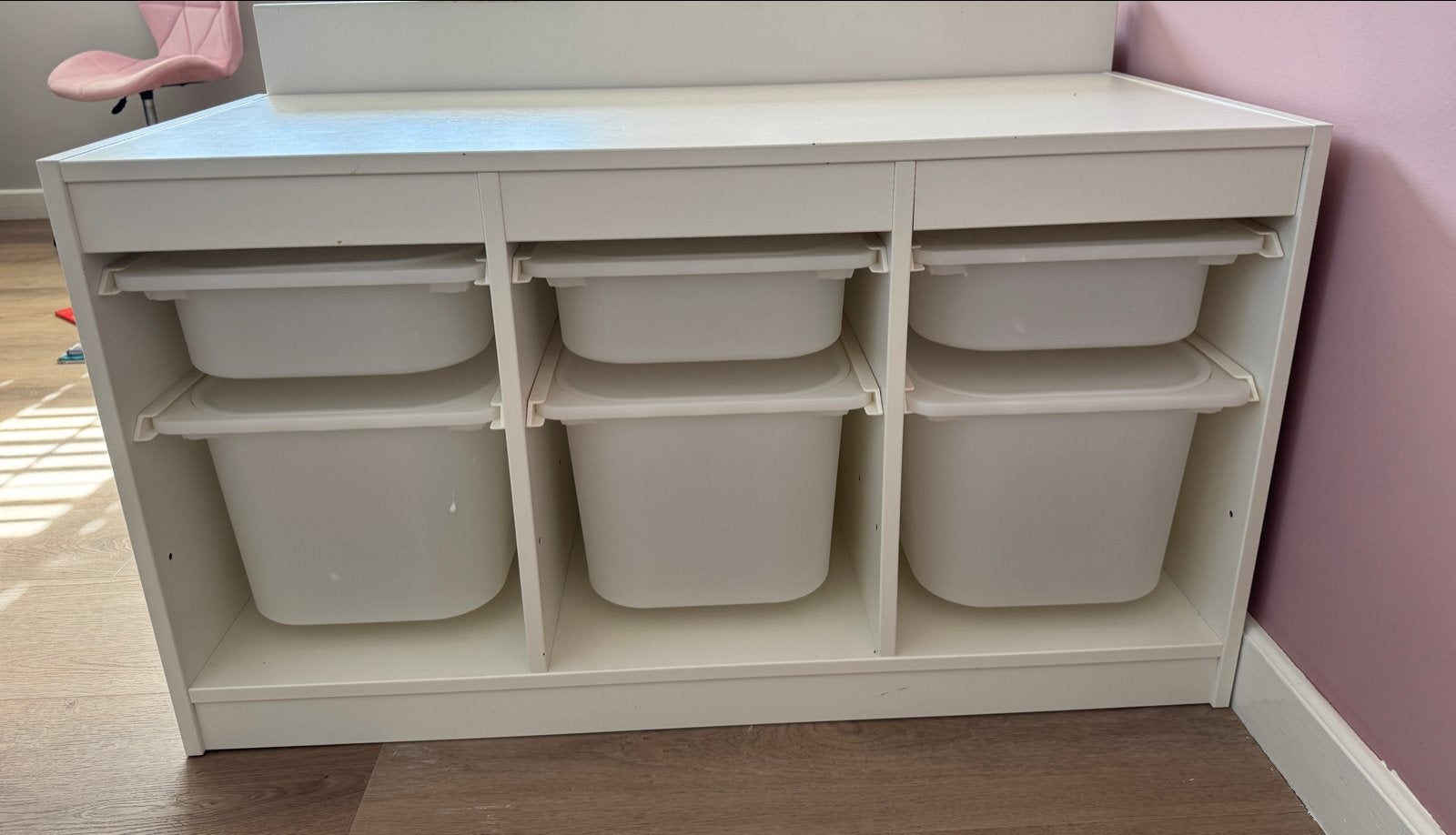 IKEA Trofast commode/opbergkast met bakken, Gebruikt, 50 tot 70 cm, 100 cm of meer, Commode