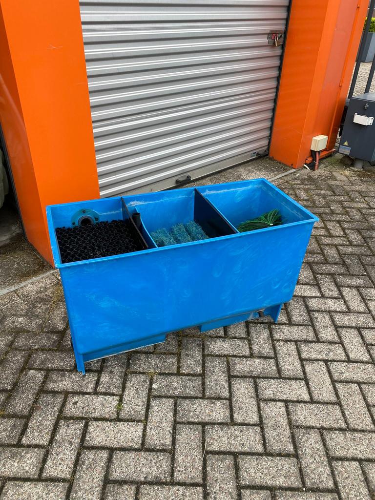 Quarantaine bak + filter, Tuin en Terras, Vijver-toebehoren, Ophalen, Gebruikt, Vijverfilter