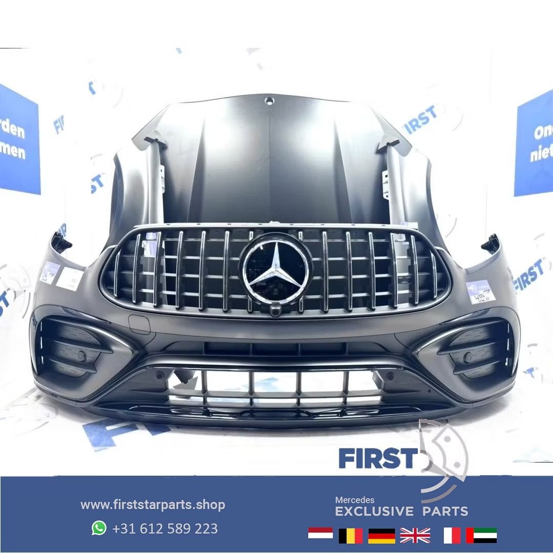 W254 GLC63 AMG VOORKOP FRONT FACELIFT GLC63S Mercedes GLC KL, Gebruikt, -, Voor, Ophalen of Verzenden