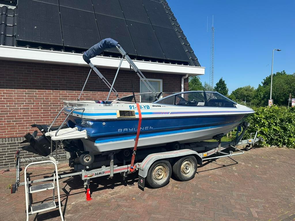Bayliner capri, Watersport en Boten, Speedboten, Gebruikt, 3 tot 6 meter, Benzine, 70 tot 120 pk, Polyester, Binnenboordmotor