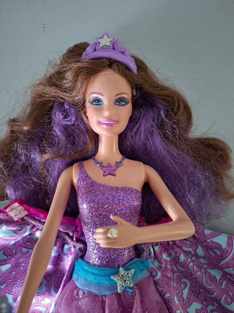 barbie popstar prinses Keira zingt, 2 in 1, Ophalen of Verzenden, Gebruikt, Barbie