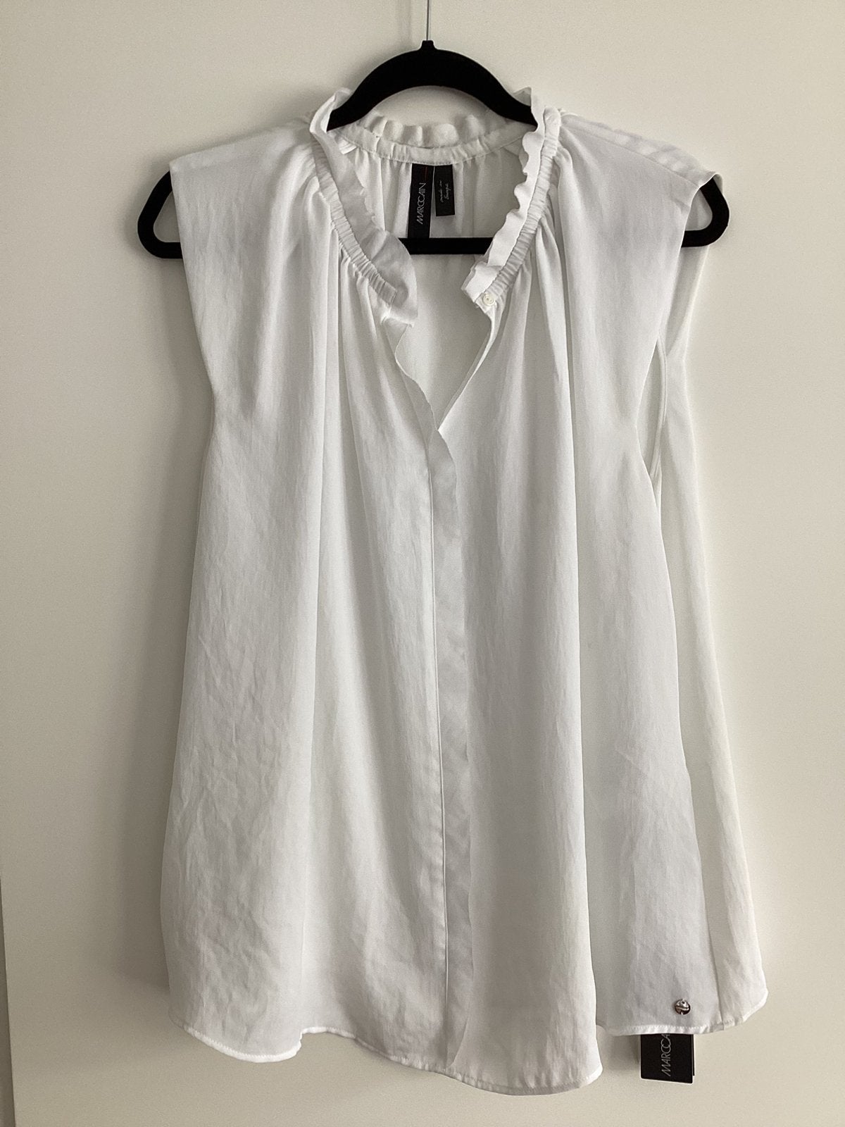 Marc Cain(Marccain) top in maat 6, Kleding | Dames, Ophalen of Verzenden, Nieuw, Wit