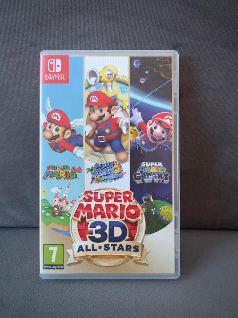 Super Mario 3D All-stars voor de Switch 1 en 2 - Als nieuw!, Avontuur en Actie, 2 spelers, Eén computer, Ophalen of Verzenden