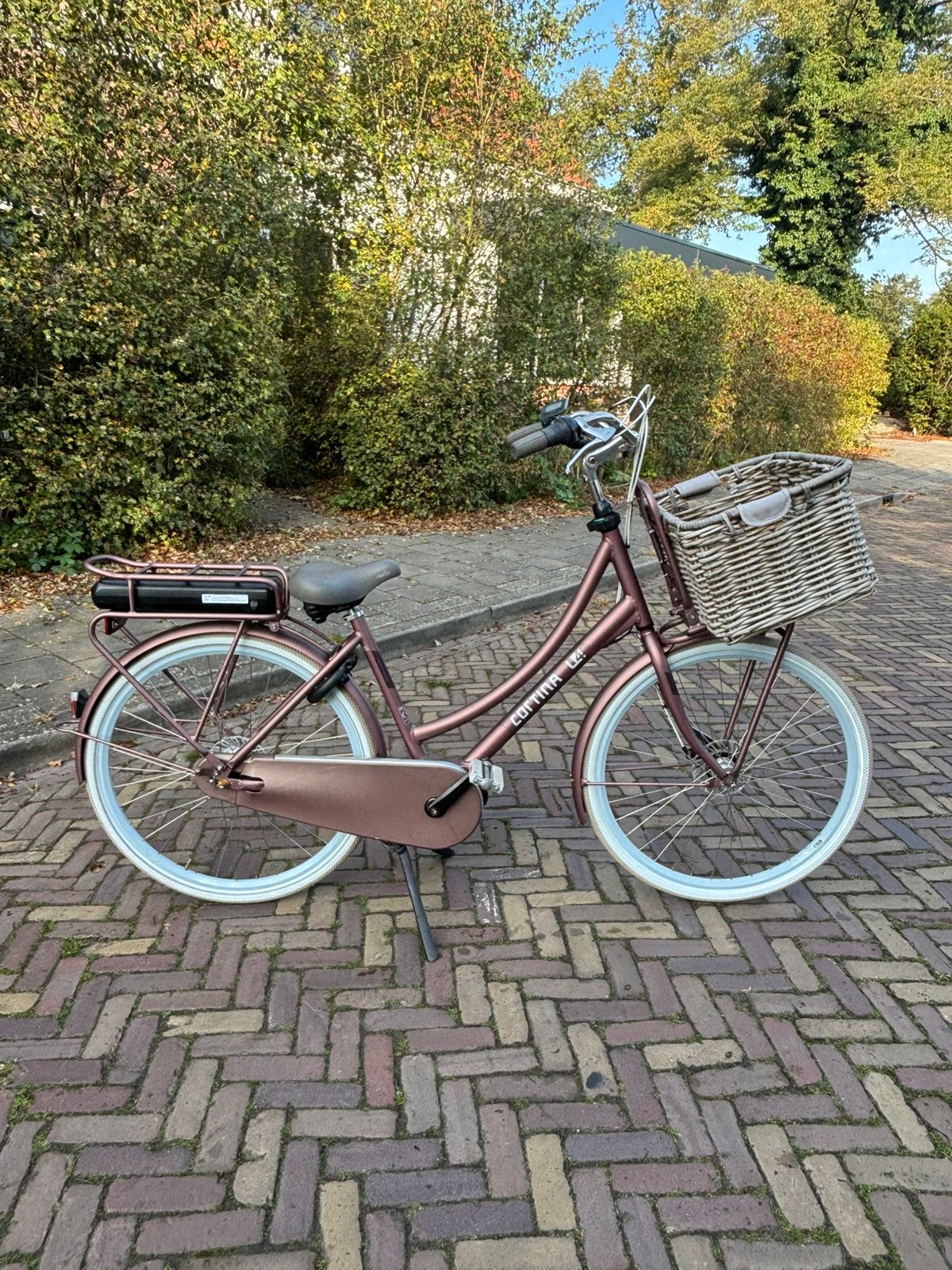 cortina eu4 family moederfiets 1231 km M300 middenmotor, Fietsen en Brommers, Ophalen, Zo goed als nieuw, 47 tot 51 cm, Cortina