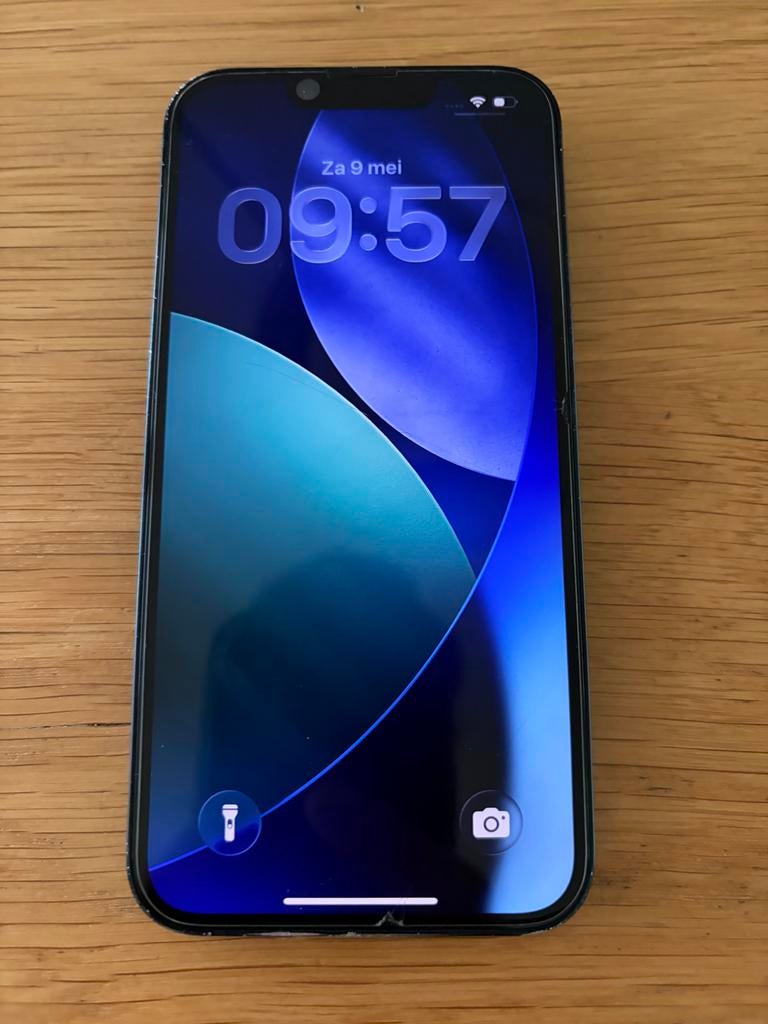 Apple iPhone 14, 128GB, Zwart, met accessoires, Zwart, Ophalen of Verzenden, 76 %, Zonder simlock