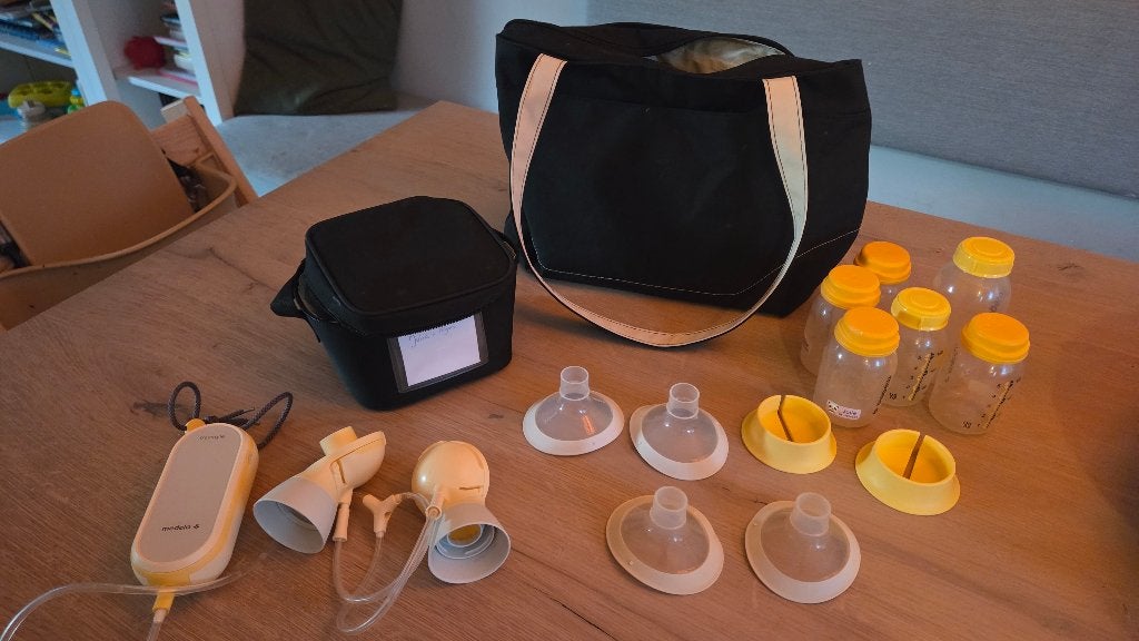 Medela freestyle flex kolf, Gebruikt, Medela, Borstkolf, Ophalen of Verzenden
