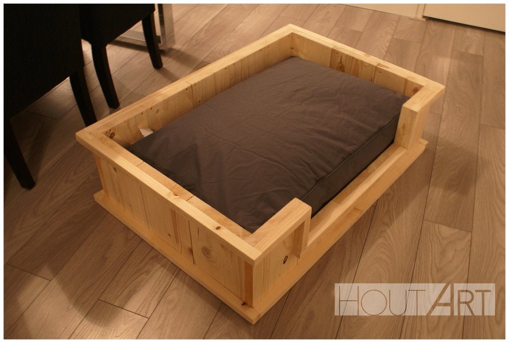 Hondenmand steigerhout!, Overige, Info@hout-art.nl, Nieuw, Ophalen of Verzenden