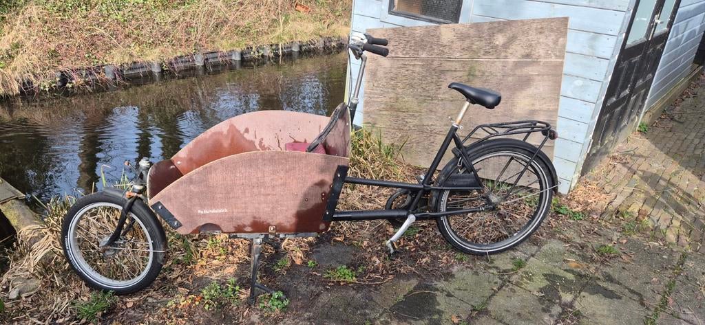 Fietsfabriek bakfiets - Ideaal voor kinderen of goederen, Ophalen, Gebruikt, Elektrisch