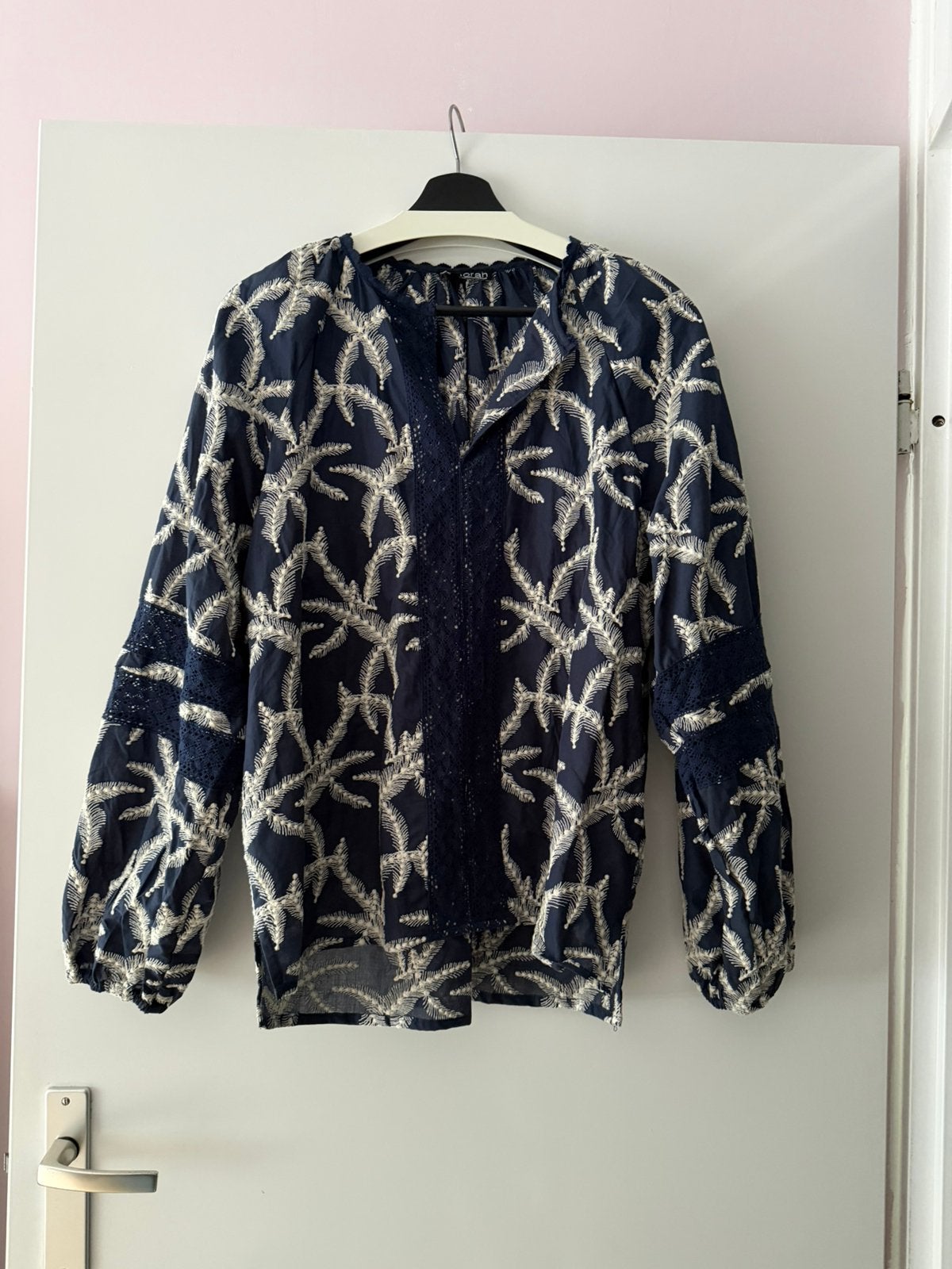 Blouse, Ophalen of Verzenden, Nieuw, Maat 42/44 (L), Blauw