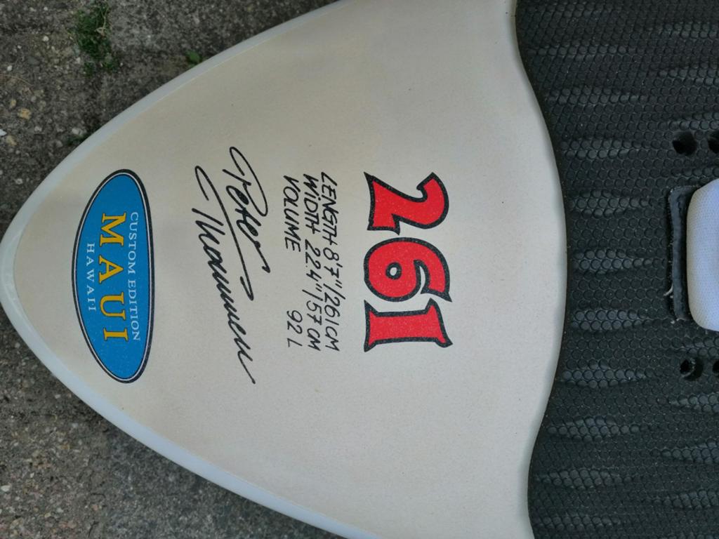 F2 Windsurfplank 261 Peter Thommen Custom Edition, Watersport en Boten, Ophalen of Verzenden