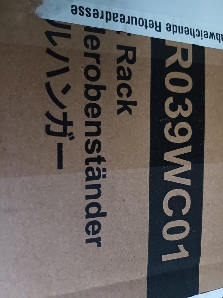 Nieuw in doos: Kledingrek / Garderoberek, Ophalen of Verzenden, Nieuw
