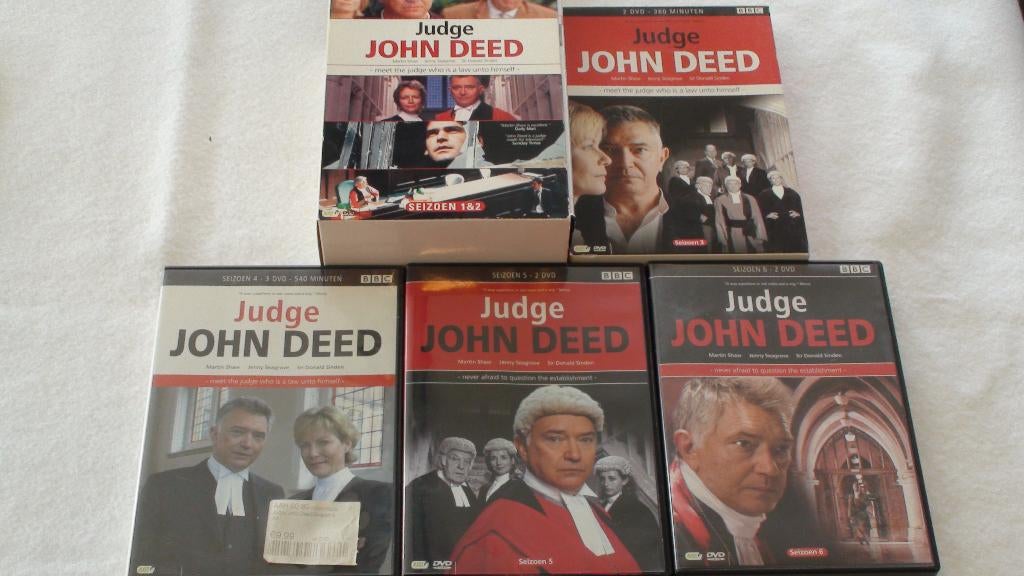 Judge John Deed seizoen 1 2 3 4 5 en 6, Alle leeftijden, Ophalen of Verzenden, Zo goed als nieuw, Actie en Avontuur