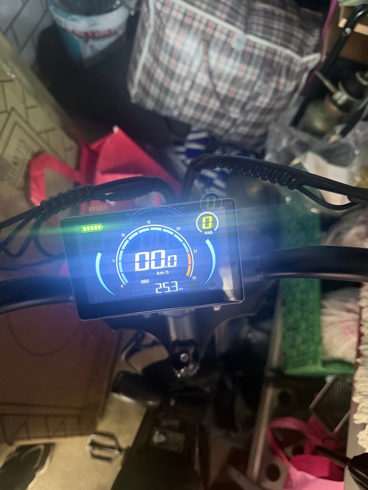 OUXI V8 Elektrische Fiets - Zo goed als nieuw, Zo goed als nieuw, Minder dan 47 cm, 50 km per accu of meer, Ophalen