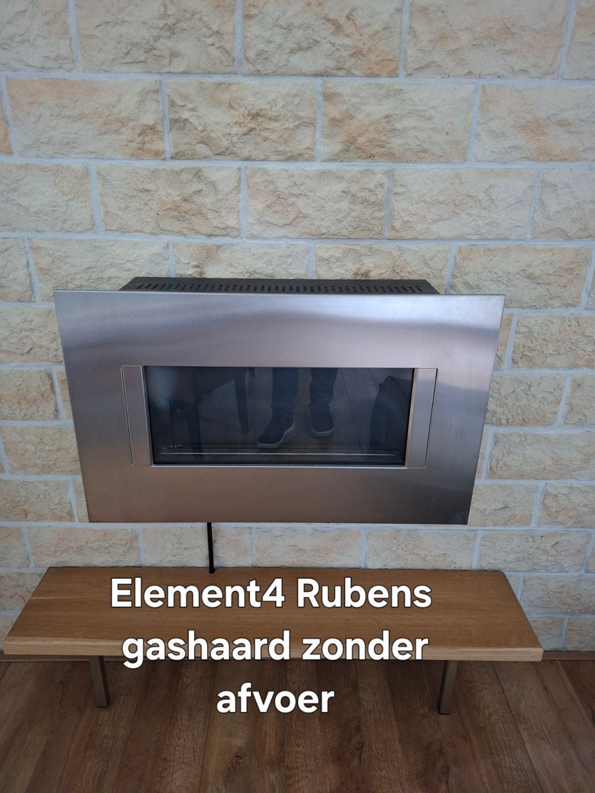 Gashaard zonder afvoer te koop, Ophalen, Gas, Gaskachel