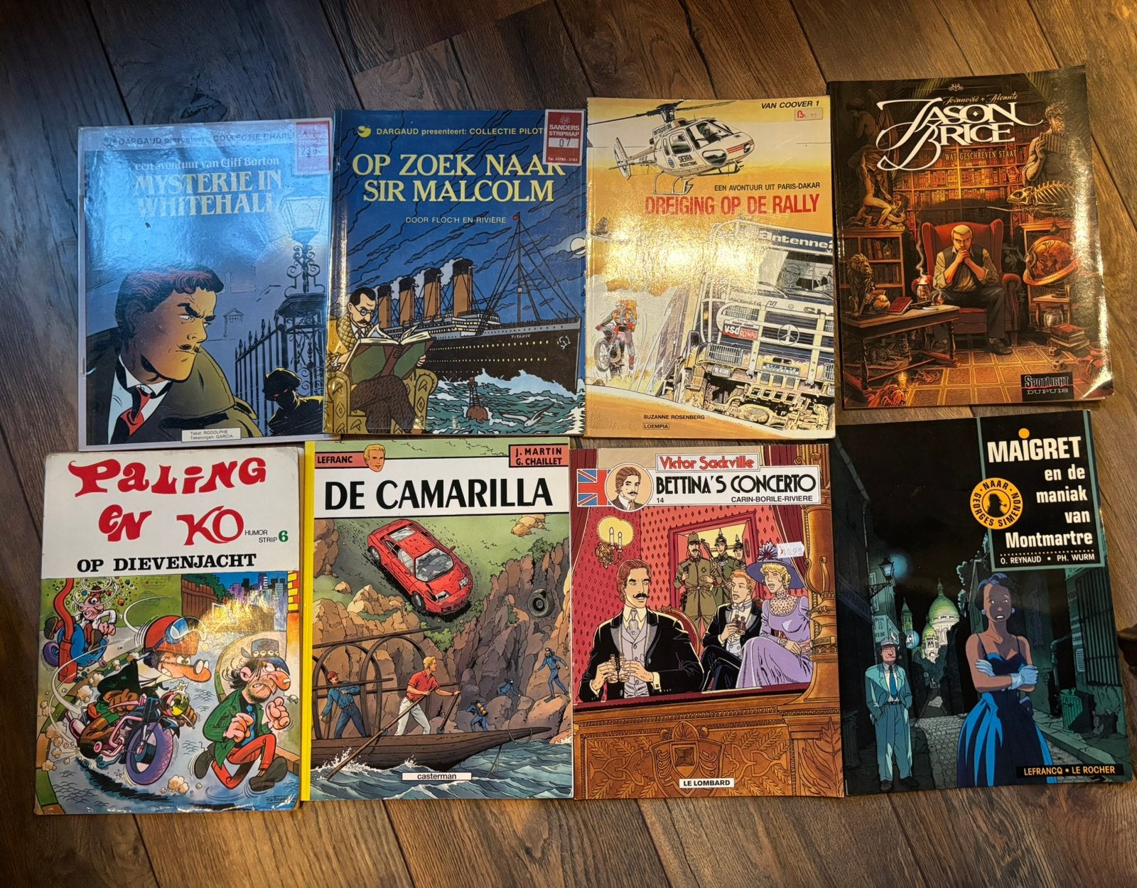 Te koop stripboeken zie omschrijving, Boeken, Meerdere stripboeken, Ophalen of Verzenden, Gelezen