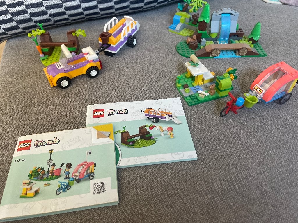 3 sets: Lego Friends sets: 42634 en 41738 met instructies, Lego, Ophalen of Verzenden, Zo goed als nieuw, Complete set