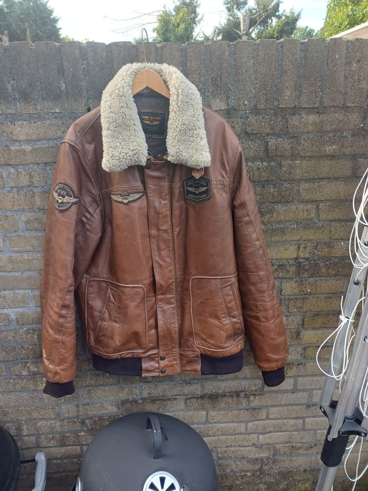 zgan pme legend hudson  bomber jack zie foto's, Ophalen of Verzenden, Zo goed als nieuw, Overige maten, Blauw