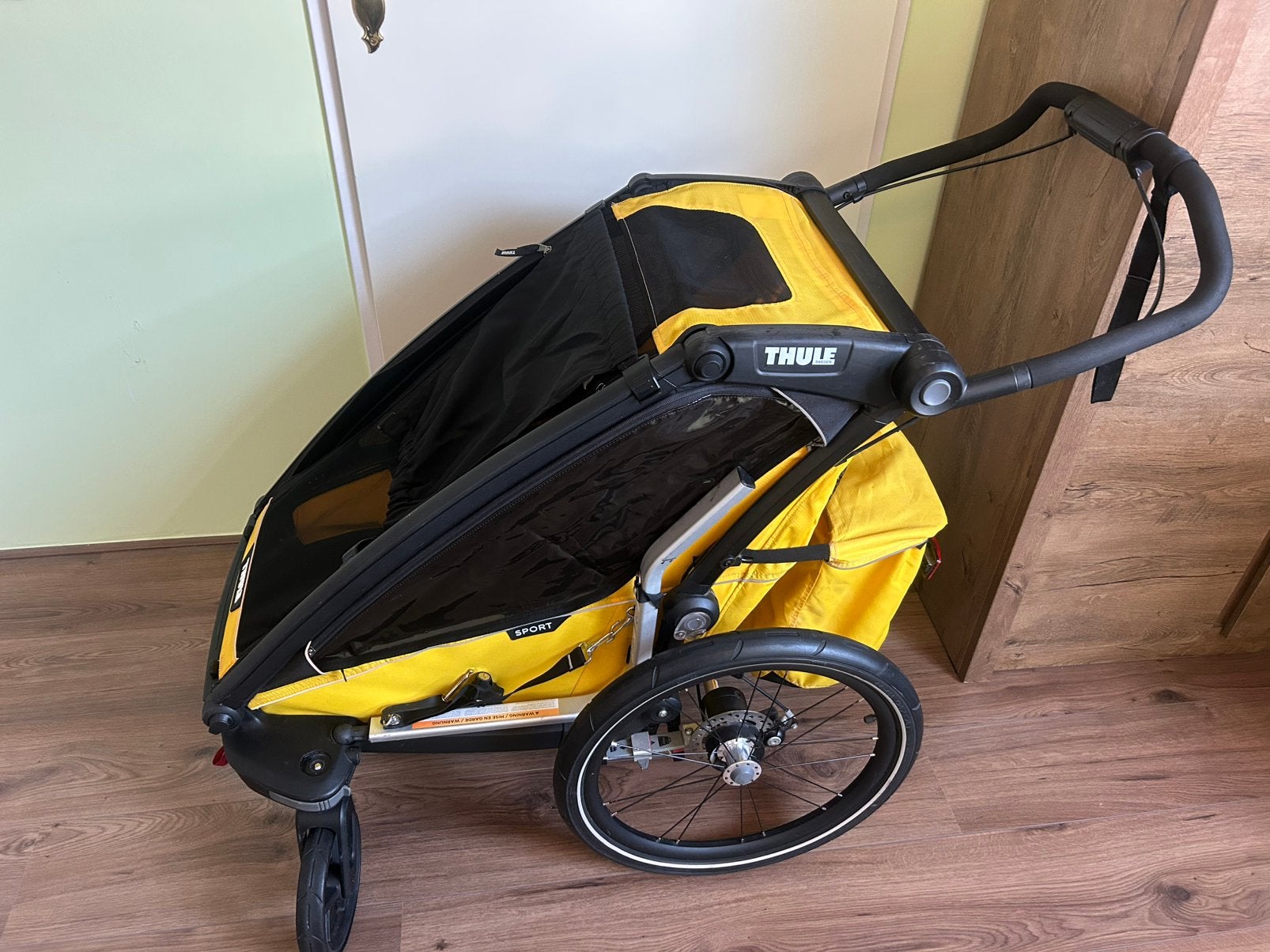 Thule chariot sport 1, Ophalen, Zo goed als nieuw, Kinderkar, Minder dan 20 kg