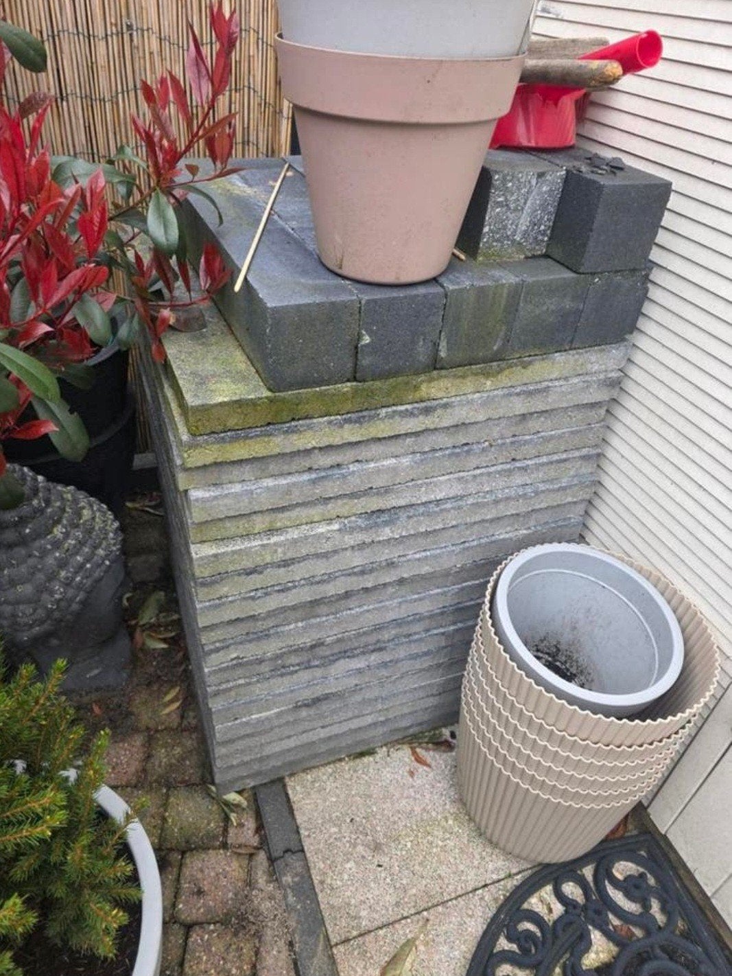 Soft comfort grezzo 60 x 60 tegels, Tuin en Terras, Ophalen, Nieuw, 5 tot 10 m², Beton