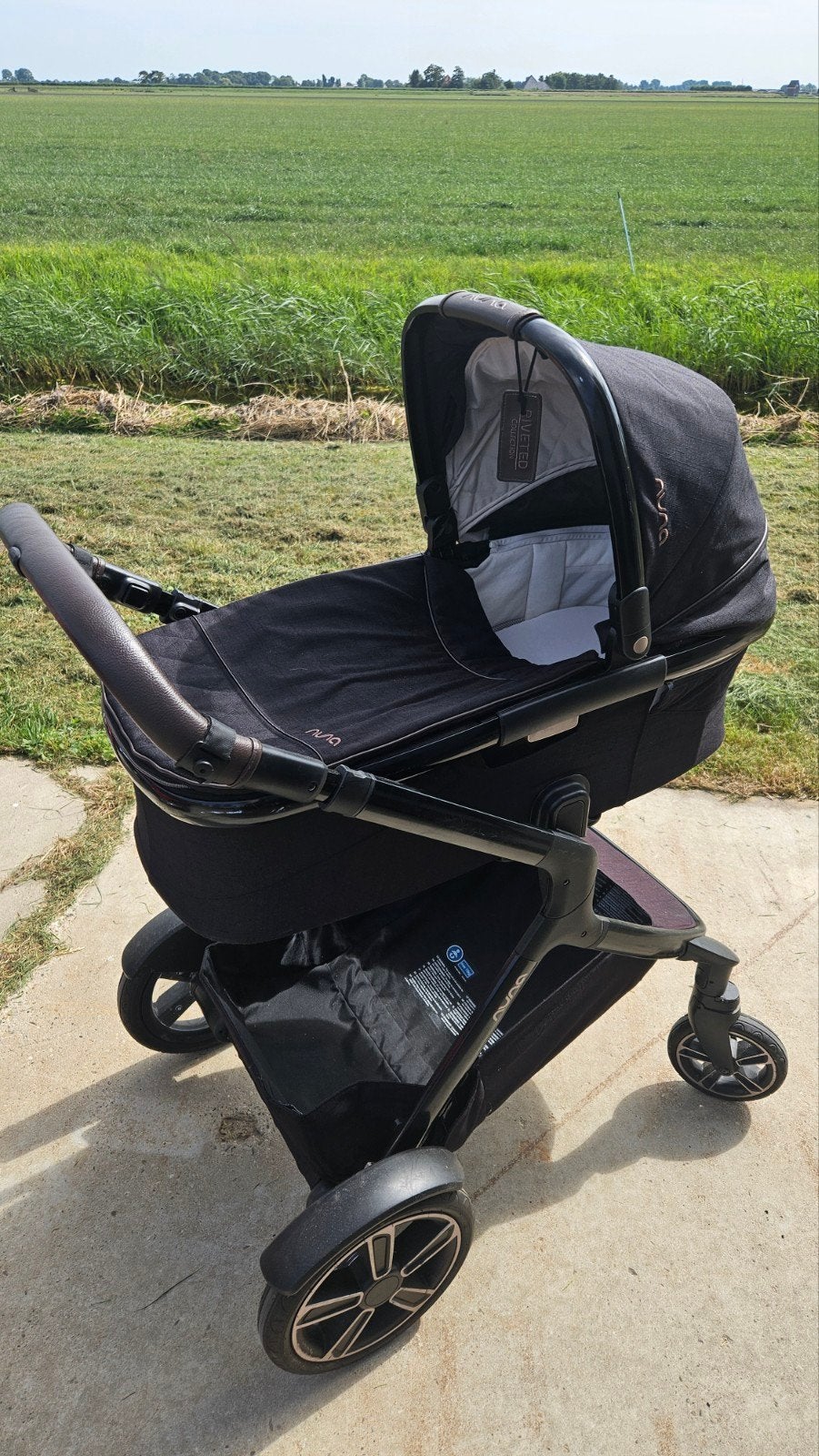 Nuna Demi Grow kinderwagen met reiswieg en adapters, Kinderen en Baby's, Kinderwagens en Combinaties, Gebruikt, Combiwagen, Met reiswieg