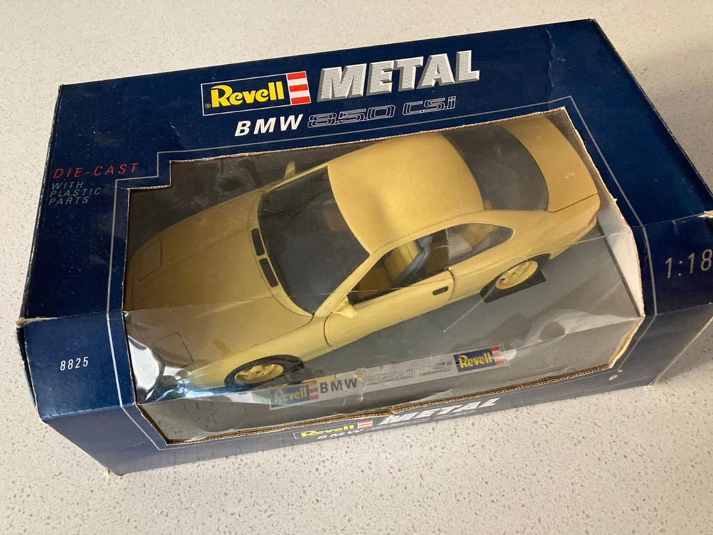 Revel bmw 850csi, Verzenden, Zo goed als nieuw, MiniChamps