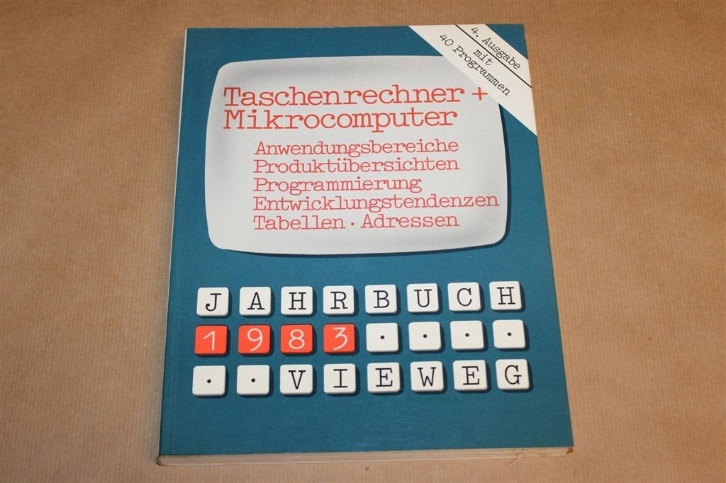 Taschenrechner + Mikrocomputer — Retro Computertechniek 1983, Ophalen of Verzenden, Gelezen, Internet of Webdesign
