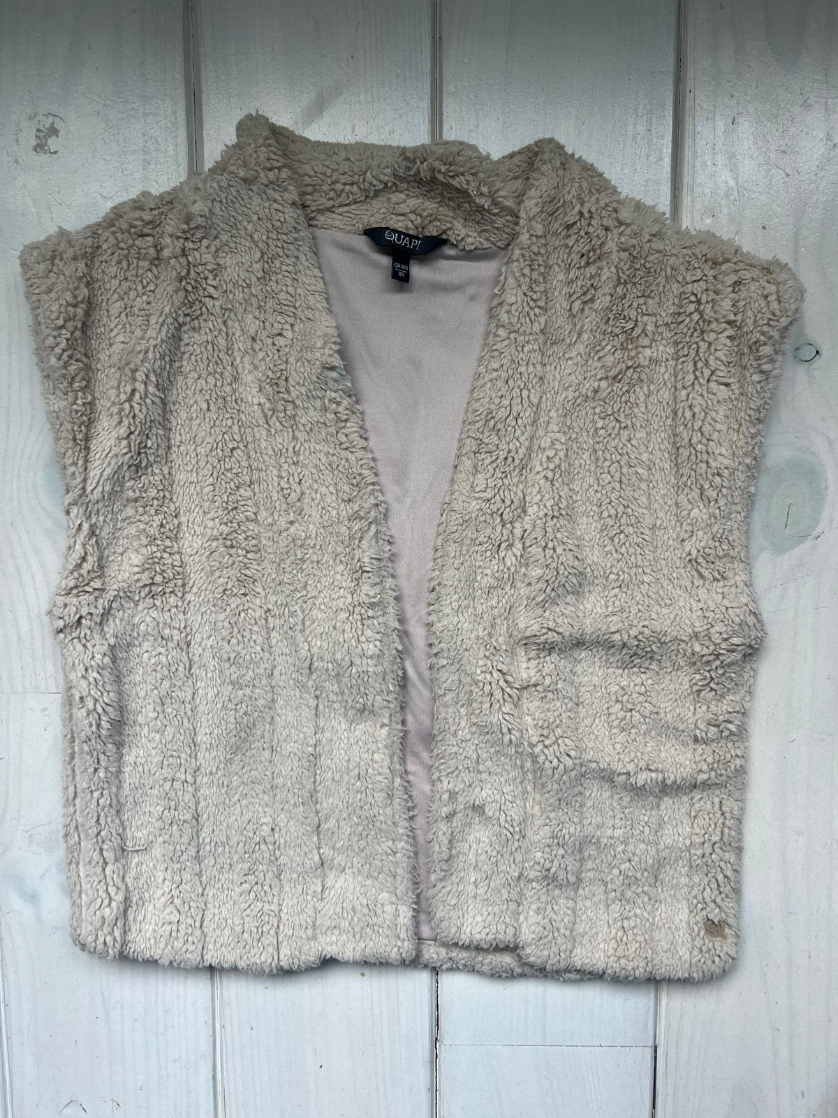 Quapi Gilet Maat 134-140, Kinderen en Baby's, Ophalen of Verzenden, Gebruikt, Meisje, Trui of Vest