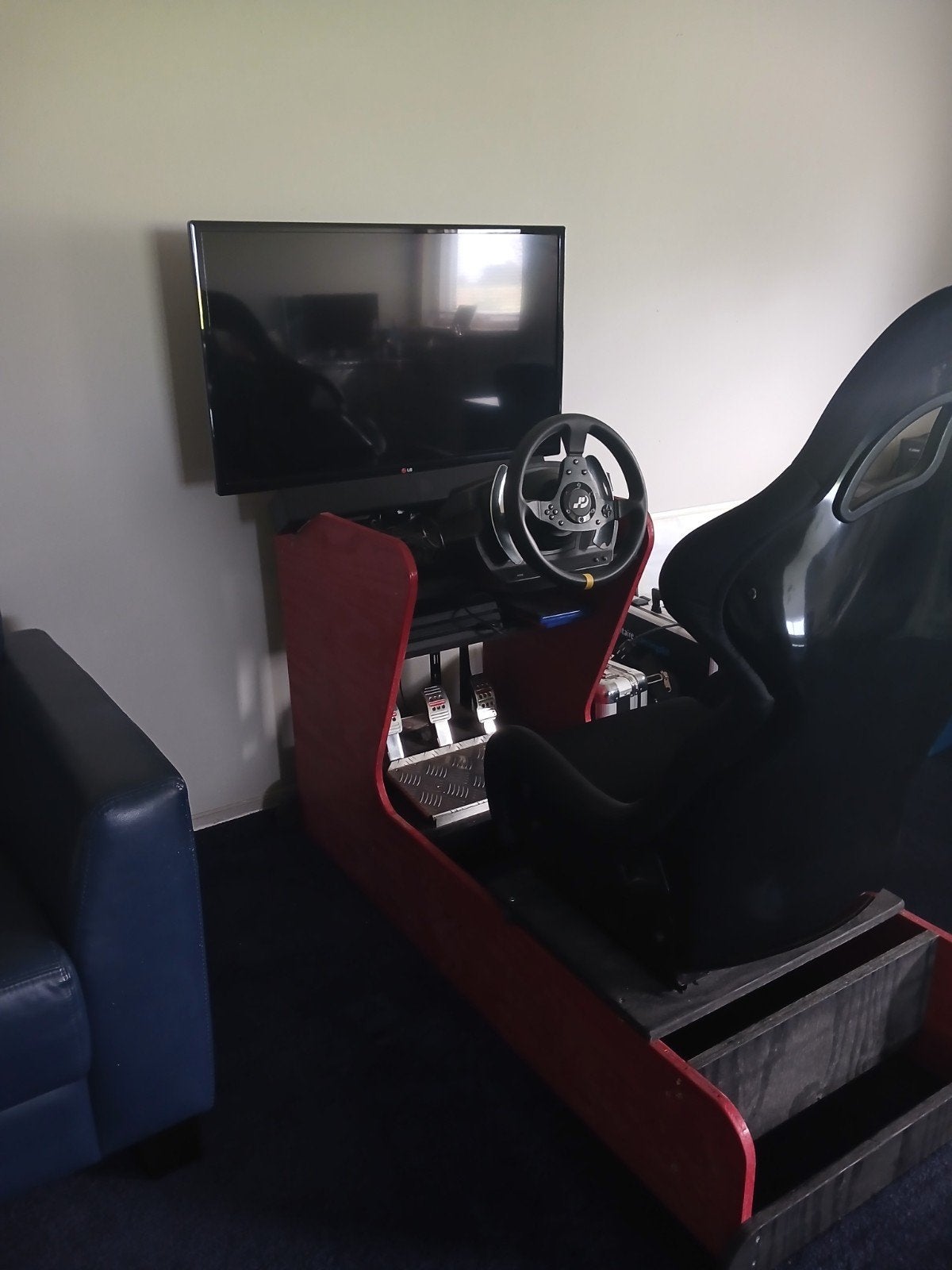 Zeer complete race simulator Ps4 -  redelijk bod gevraagd, Ophalen, Gebruikt, 1 speler, Racen en Vliegen
