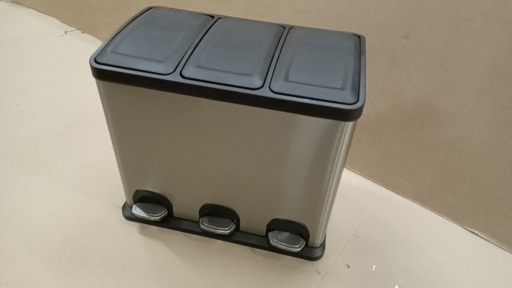 Afvalemmers om afval te scheiden, Huis en Inrichting, 40 liter of meer, Ophalen, Gebruikt, Kunststof