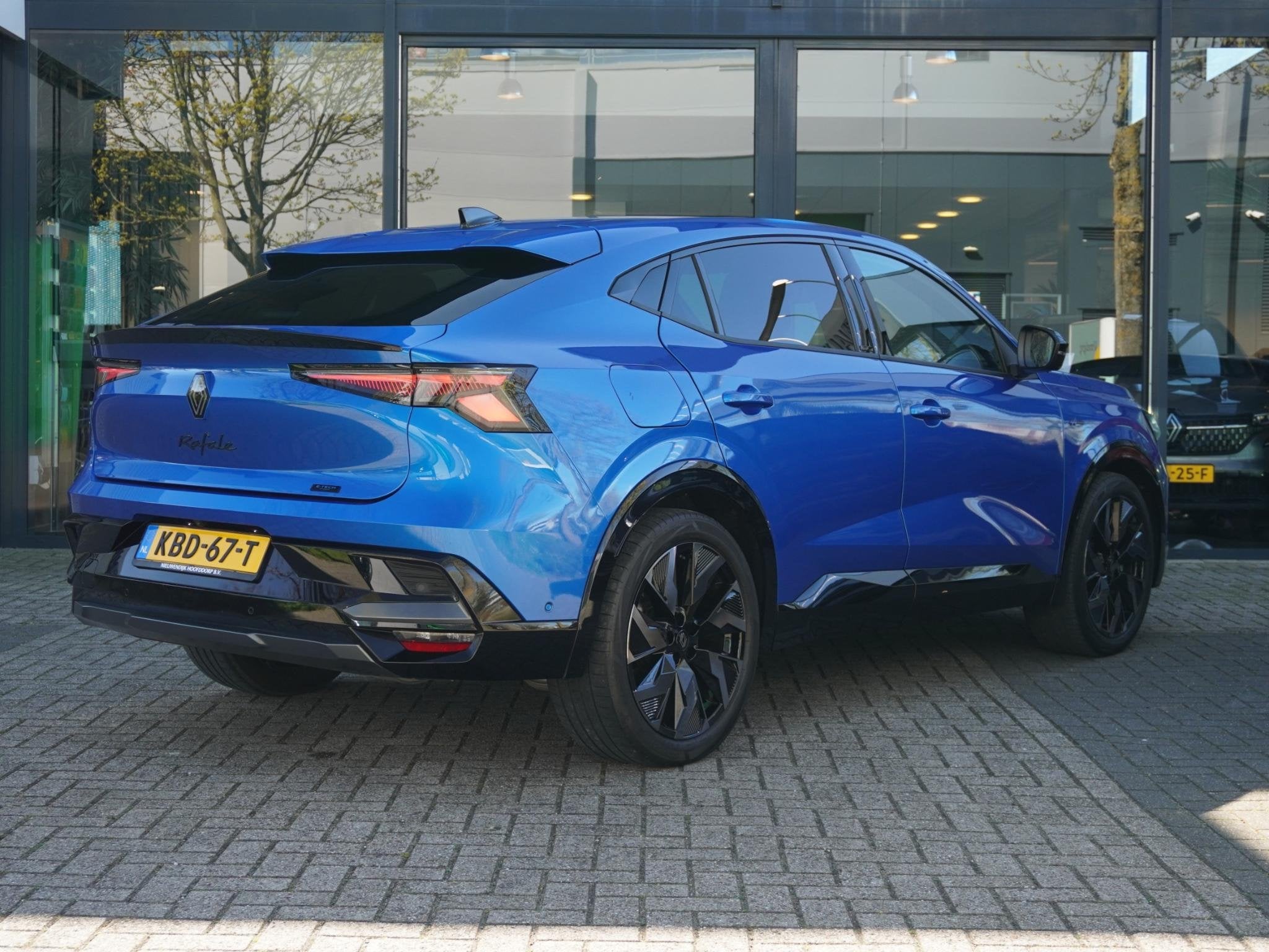 Renault Rafale 1.2 E-Tech full hybrid 200 esprit Alpine / DE, Auto's, Renault, Gebruikt, 1199 cc, 2 kWh, Blauw