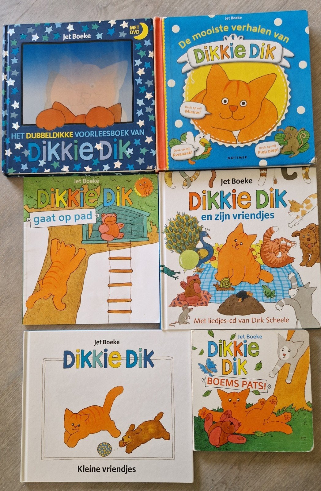 Dikkie Dik( voorlees) boeken boekjes aantal: 6, Boeken, Kinderboeken | Baby's en Peuters, Ophalen of Verzenden, Zo goed als nieuw