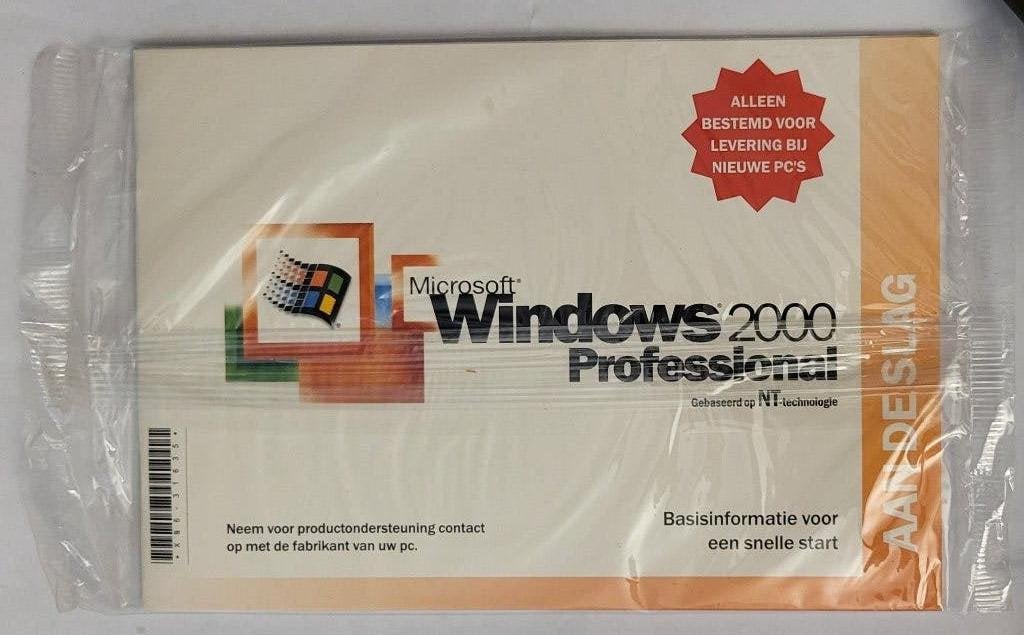 Dell Windows Reinstallation CD Windows 2000 (W2K-SP1), Computers en Software, Ophalen of Verzenden, Nieuw, Windows