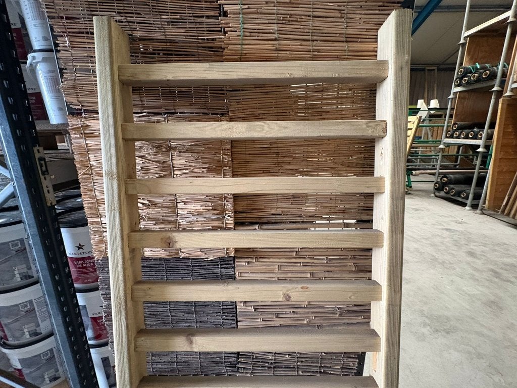 013. Houten plantenrek 175 cm – geïmpregneerd hout, Tuin en Terras, 1 tot 2 meter, Minder dan 3 meter, Nieuw, Ophalen of Verzenden
