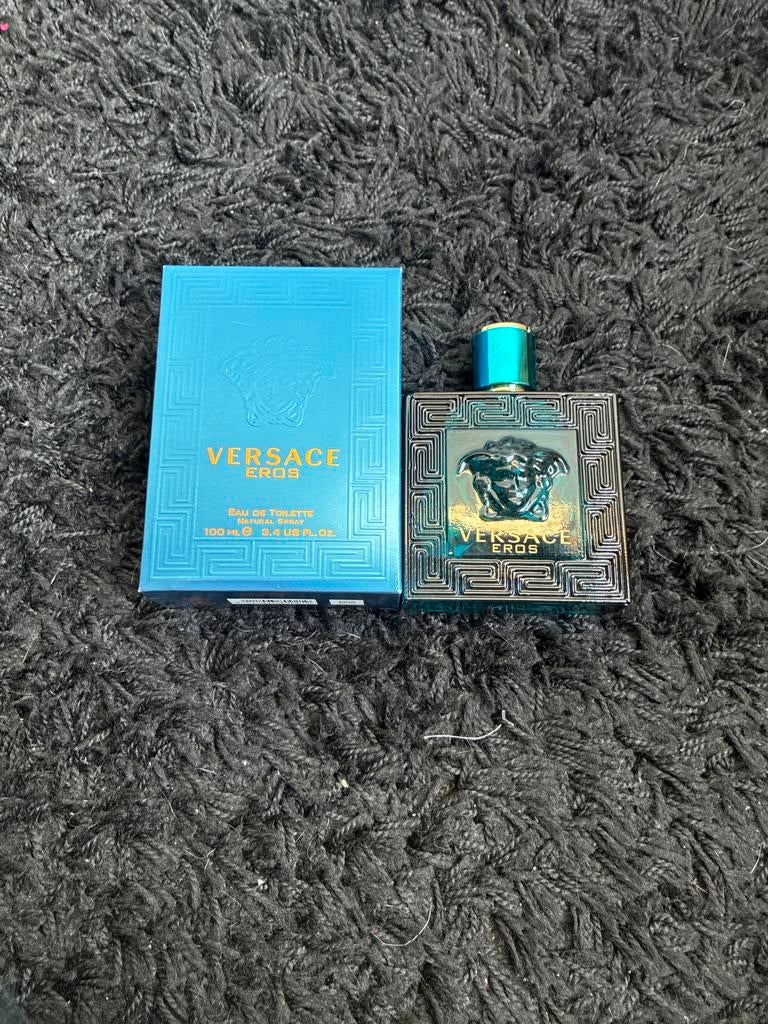 Parfum Versace Eros, Ophalen of Verzenden, Zo goed als nieuw, Parfumfles, Gevuld
