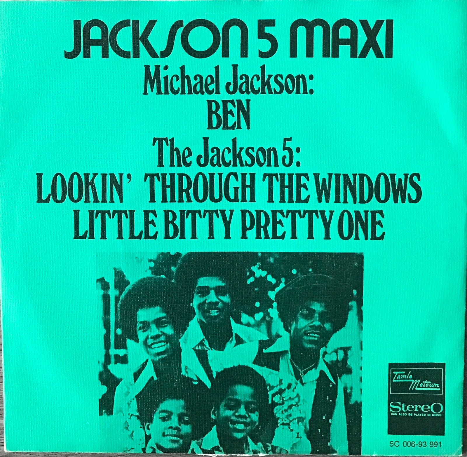 JACKSON 5 MAXI - Kleurverschil hoes+labelverschil, Cd's en Dvd's, Verzenden, 7 inch