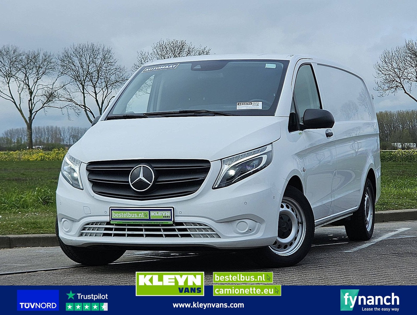 MERCEDES-BENZ VITO 119 CDI l2 led navi automaat, Auto's, Bestelauto's, Achterwielaandrijving, Gebruikt, Euro 6, Wit