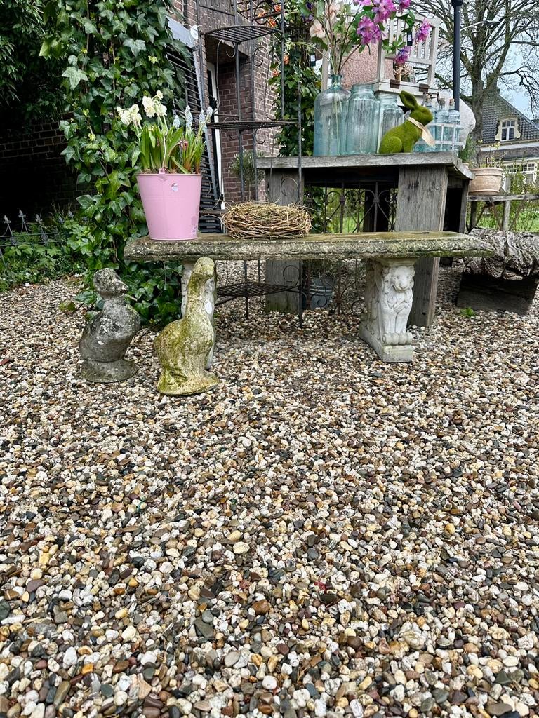 Tuin ornamenten voor een landelijke (engelse stijl), Ophalen, Steen, Gebruikt, -