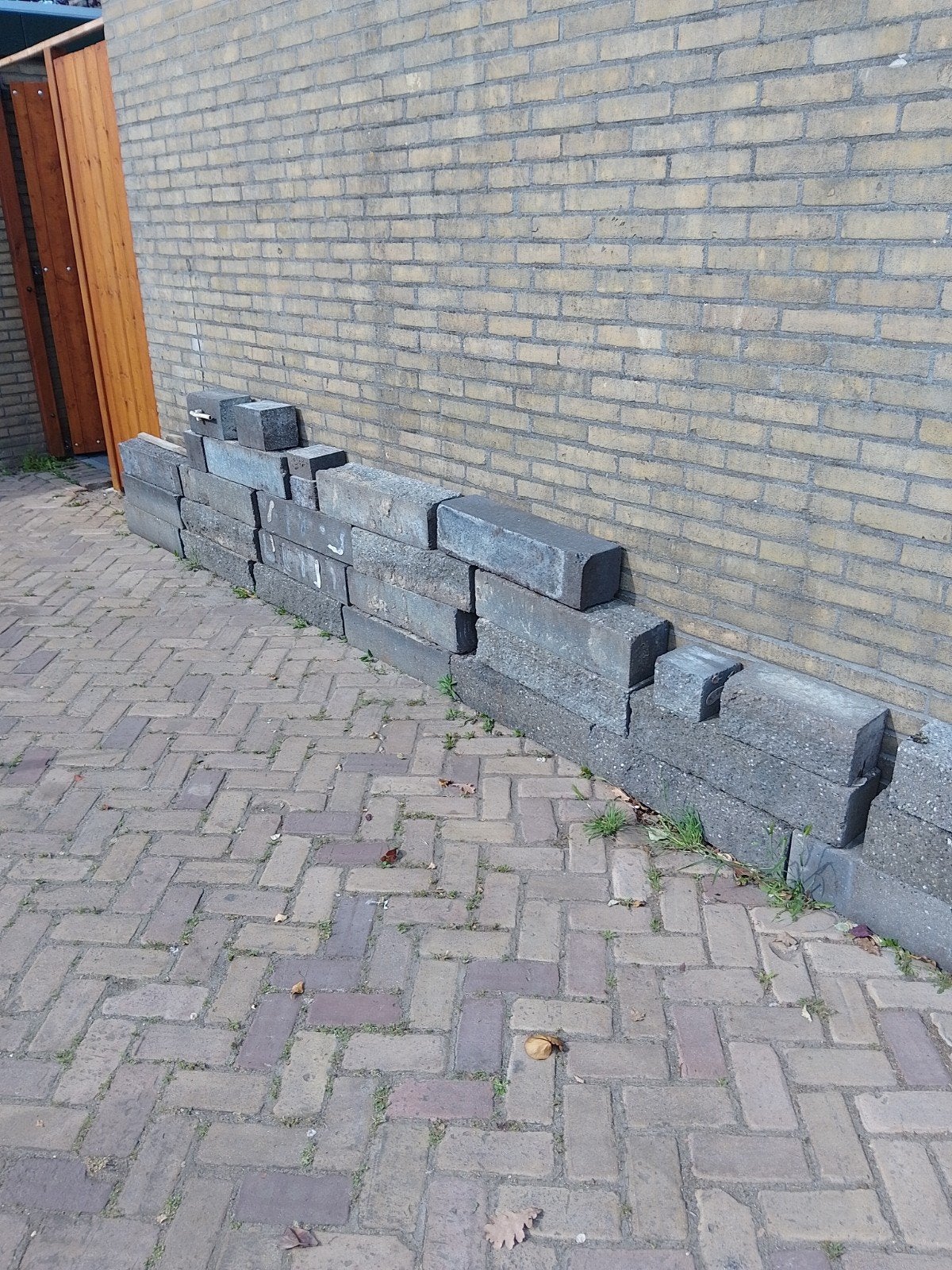 Gratis stapelstenen, Ophalen, Beton, Terrastegels
