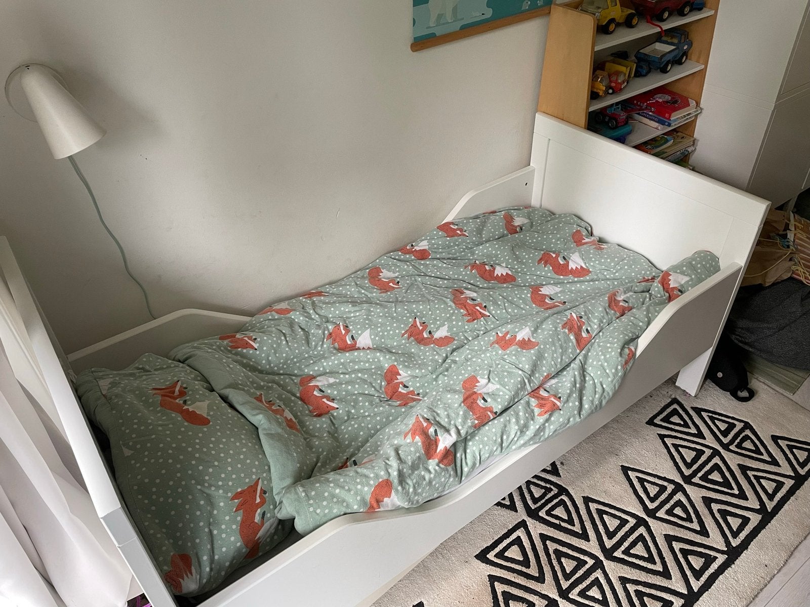 Bopita Romy juniorbed, Kinderen en Baby's, Ophalen, Gebruikt, 70 tot 85 cm, 140 tot 160 cm