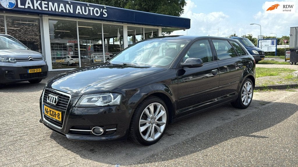 Audi A3 Sportback 1.4 TFSI Ambition Advance Blackline Xenon, Auto's, Audi, Voorwielaandrijving, Euro 5, 125 pk, 680 kg