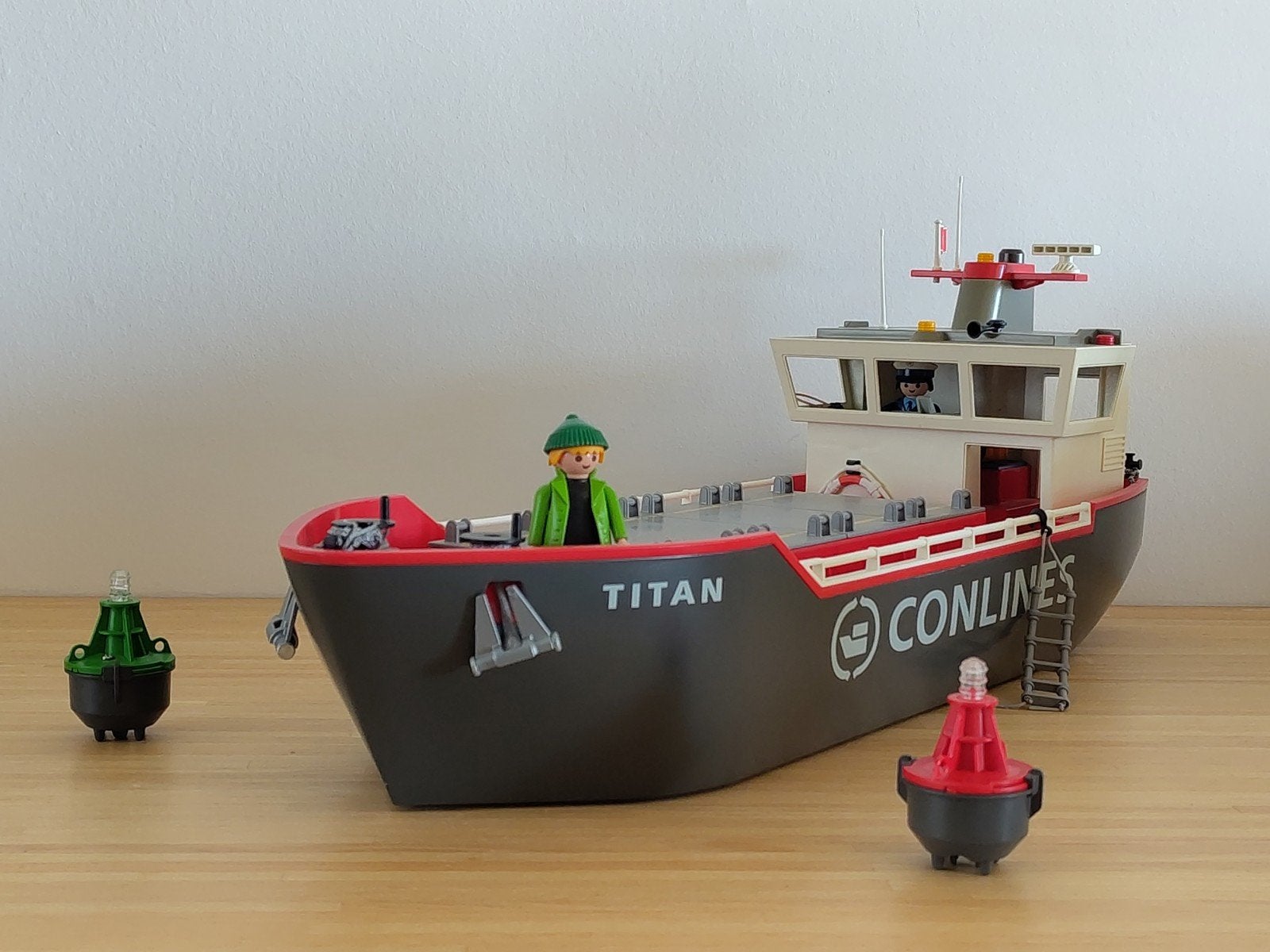 Playmobil Titan Vrachtschip met accessoires