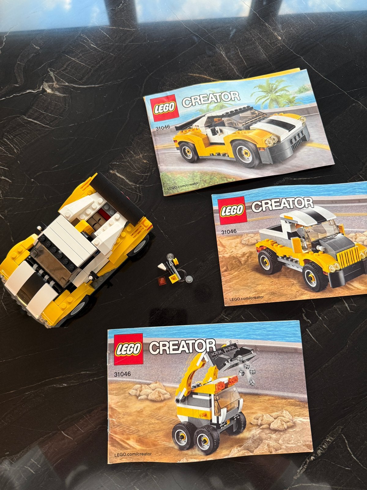 Lego Creator 31046 ‘Snelle Wagen’, Ophalen of Verzenden, Zo goed als nieuw